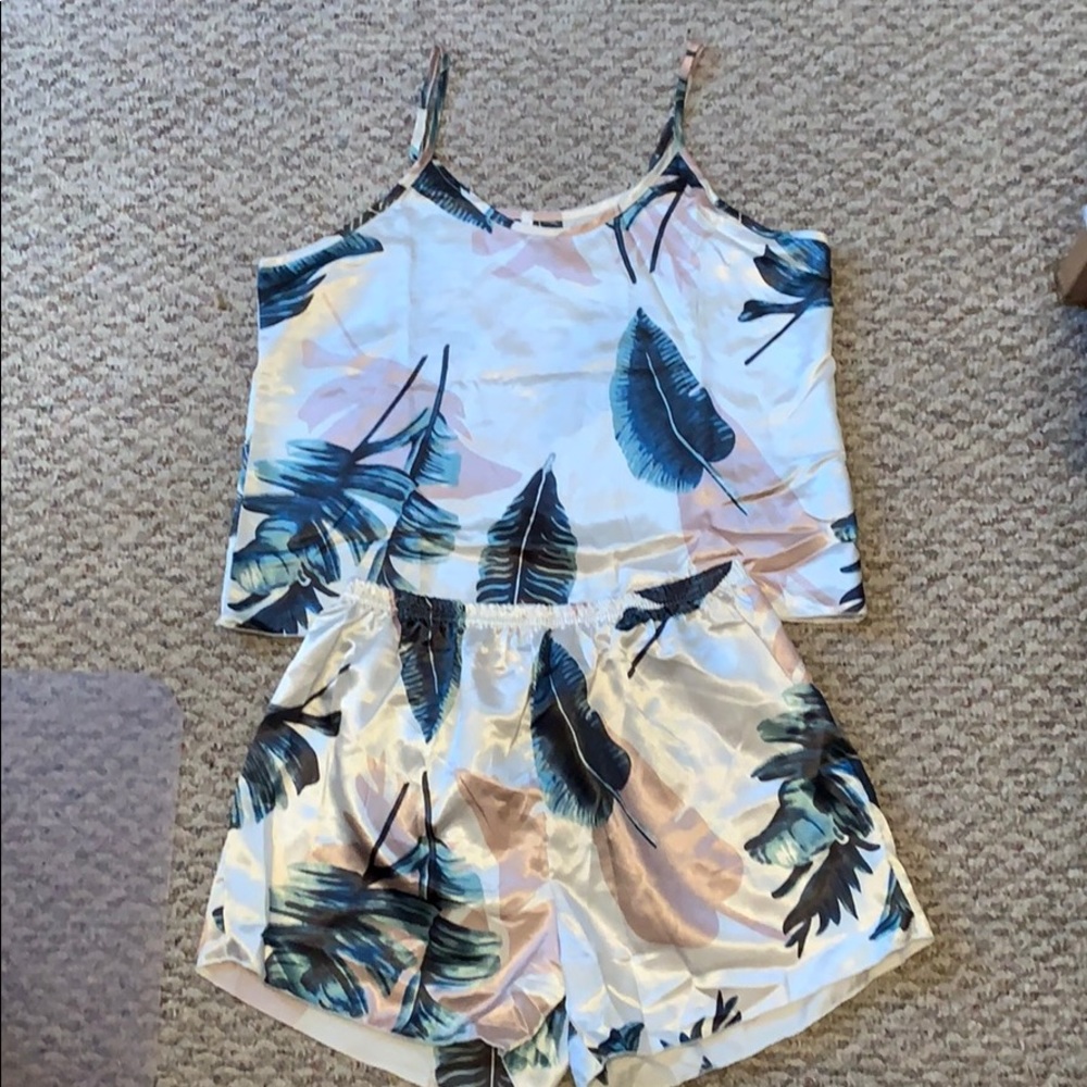 Silky pj set